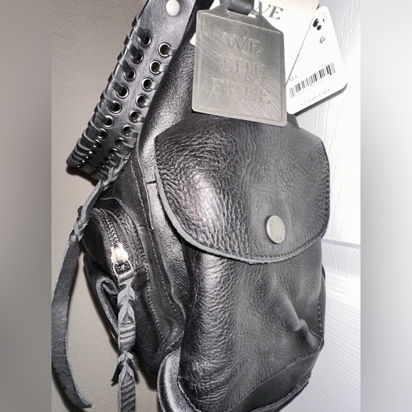💥🇺🇸 Free People We The Free Leather Bag - Picture 5 of 16